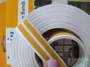 Lorin E Tipi Kapı Pencere Bandı 2X3 Metre Isı Kauçuk Bandı Toz Rüzgar Ses Kesen Bant Beyaz 6m