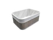 Çok Amaçlı Dekoratif Banyo Bambu 3 Lü Set Sepet