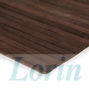 Lorin Bambu Kaymaz Tabanlı Paspas Koyu Kahve 50x120 HA1091