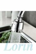 3 Fonksiyonlu 360° Oynar Musluk Başlığı Tasarruflu Başlık Krom Mutfak Lavabo Başlığı