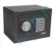 Elektronik Şifreli Anahtarlı Çelik Para Kasası Füme 17 Lik Ho1097