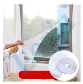 Mosquıto Pencere Sineklik Lux 2 Li Beyaz 130x150 Cm 2 Adet Cırt Bant