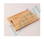 Bambu Küçük Boy Et Ekmek Sebze Sunum Kesme Tahtası 20X30 cm ,1.8 cm Kalınlık