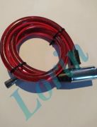Bisiklet Motorsiklet Kilidi Anahtarlı 12mm * 90 Cm Kilit Motor