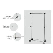 KROM TEKLİ KONFEKSİYON ASKISI