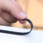 4 lü Lorin Kapı Sineklik Lux-Siyah